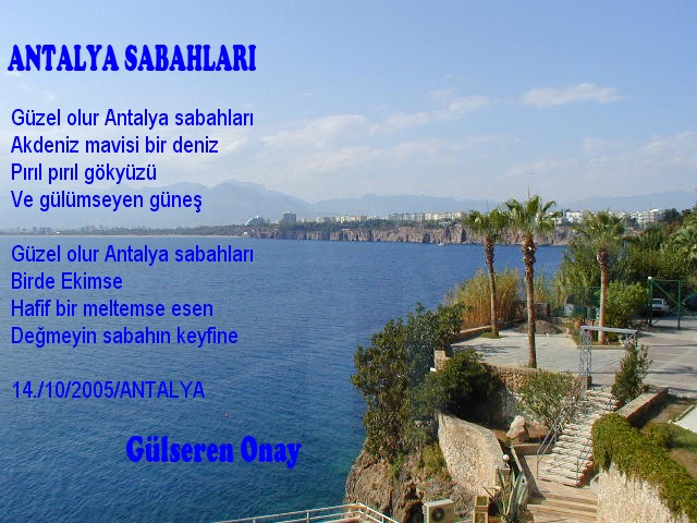 Antalya Sabahları